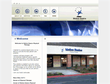 Tablet Screenshot of motionbasics.com